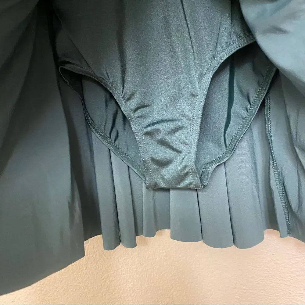 Weissman Dance Costume sage green tulle tutu appliqué Hear You Me 12524 IC 7/8